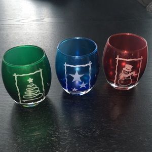 Party light holiday tea light trio
